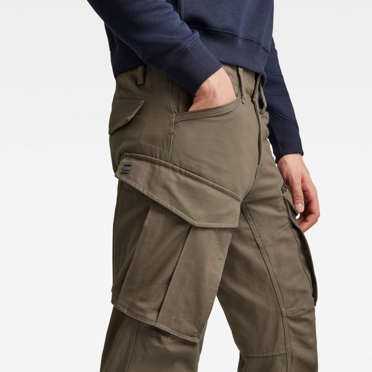 Ανδρικό παντελόνι G-Star RAW Rovic Zip 3D Straight Tapered Pant | Αυθεντικό 4