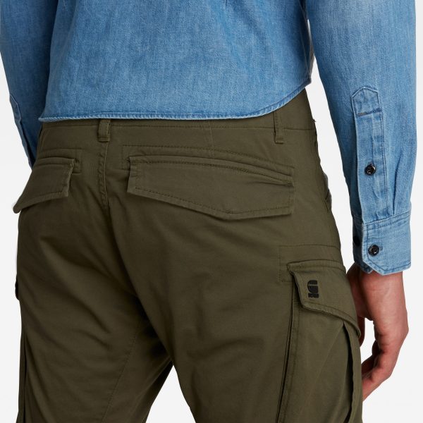 Ανδρικό παντελόνι G-Star RAW Rovic Zip 3D Straight Tapered Pant | Original
