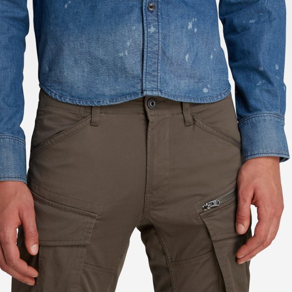 g-star-raw-rovic-zip-3d-straight-tapered-pant-grey-detail-shot Ανδρικό παντελόνι G-Star RAW Rovic Zip 3D Straight Tapered Pant | Original