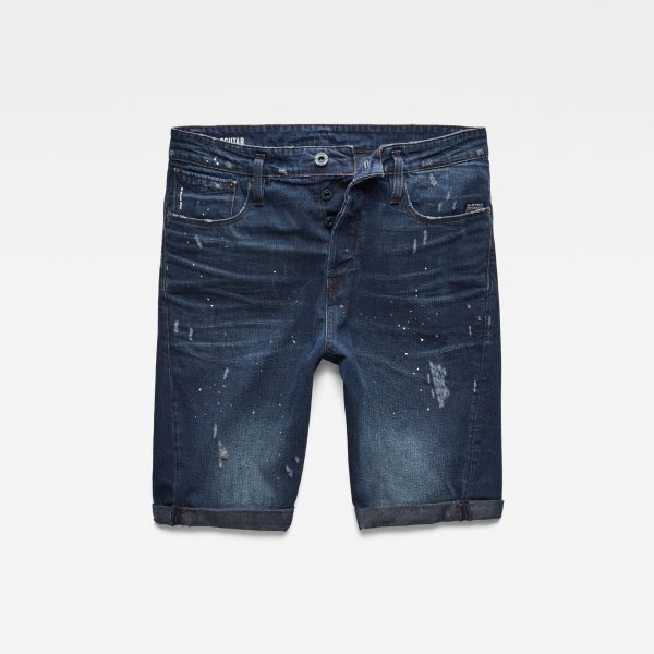 g-star-raw-scutar-3d-shorts-dark-blue-front Ανδρική βερμούδα G-Star RAW Scutar 3D Shorts | Αυθεντικό