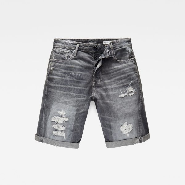 g-star-raw-scutar-3d-shorts-grey-front Ανδρική βερμούδα G-Star RAW Scutar 3D Shorts | Αυθεντικό