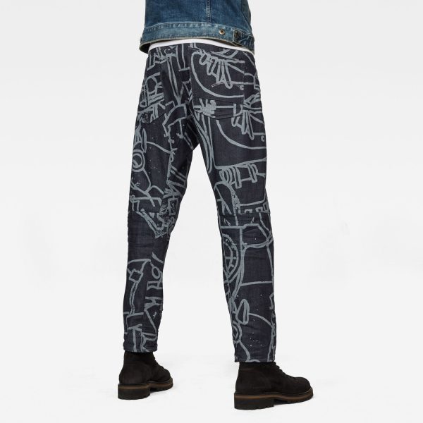 Ανδρικό παντελόνι G-Star RAW Scutar 3D Tapered Jeans | Αυθεντικό