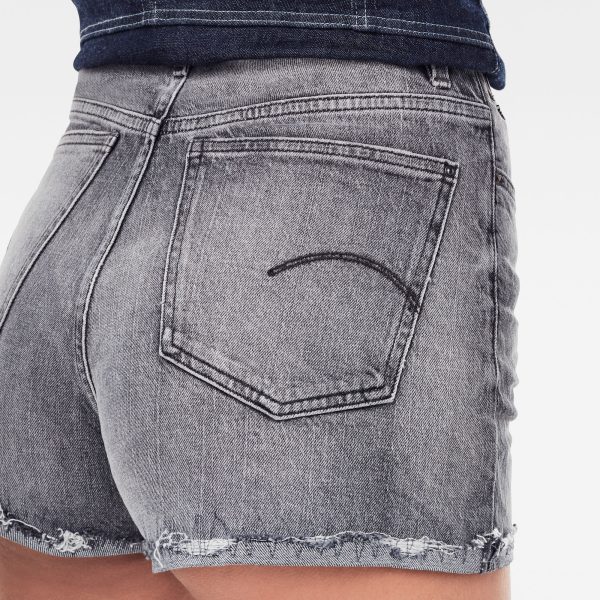 Γυναικείο σορτς G-Star RAW Tedie Ripped Edge Ultra High Shorts | Αυθεντικό