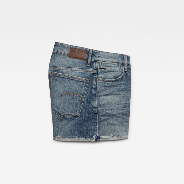 Γυναικείο σορτς G-Star RAW Tedie Ripped Edge Ultra High Shorts | Αυθεντικό