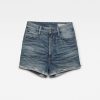 Γυναικείο σορτς G-Star RAW Tedie Ripped Edge Ultra High Shorts | Αυθεντικό 8