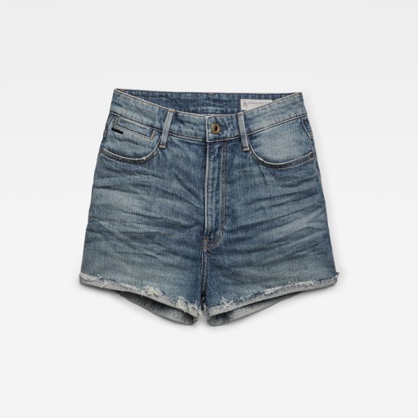 Γυναικείο σορτς G-Star RAW Tedie Ripped Edge Ultra High Shorts | Αυθεντικό