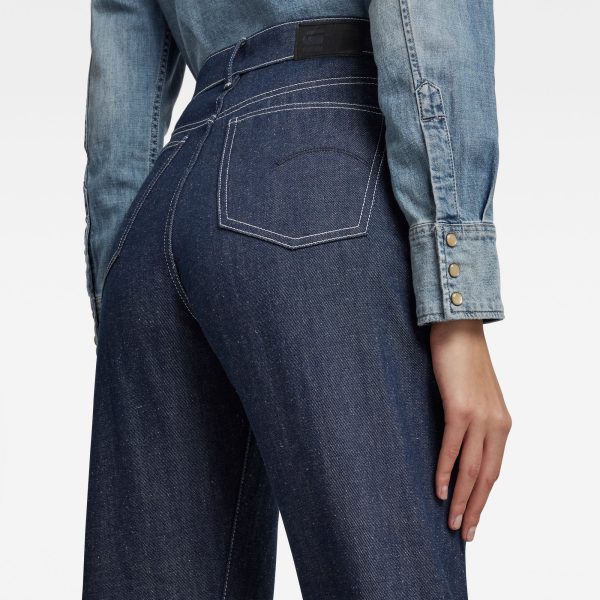 Γυναικείο παντελόνι G-Star RAW Tedie Ultra High Long Straight Jeans C | Αυθεντικό