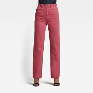 Ανδρικό παντελόνι G-Star Tedie Ultra High Long Straight Jeans Αυθεντικό