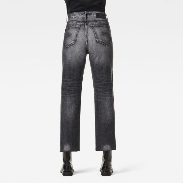 Γυναικείο παντελόνι G-Star RAW Tedie Ultra High Straight Raw Edge Ankle Jeans | Αυθεντικό