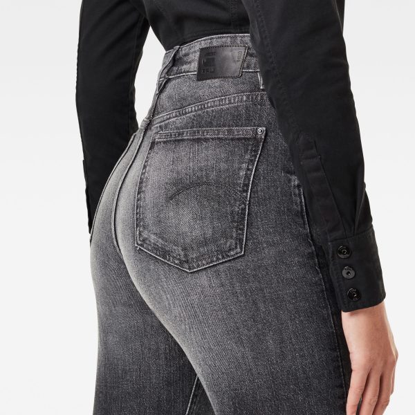 Γυναικείο παντελόνι G-Star RAW Tedie Ultra High Straight Raw Edge Ankle Jeans | Αυθεντικό