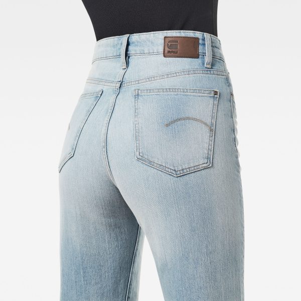 Γυναικείο παντελόνι G-Star RAW Tedie Ultra High Straight Raw Edge Ankle Jeans | Αυθεντικό