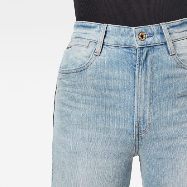 Γυναικείο παντελόνι G-Star RAW Tedie Ultra High Straight Raw Edge Ankle Jeans | Αυθεντικό