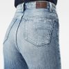 Γυναικείο παντελόνι G-Star RAW Tedie Ultra High Straight Ripped Edge Ankle Jeans | Αυθεντικό 7