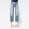 Ανδρικό παντελόνι G-Star Tedie Ultra High Straight Ripped Edge Ankle Jeans Αυθεντικό