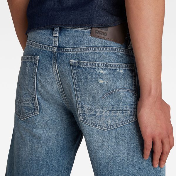 g-star-raw-triple-a-shorts-light-blue-front-flat Ανδρική βερμούδα G-Star RAW Triple A Shorts | Αυθεντικό