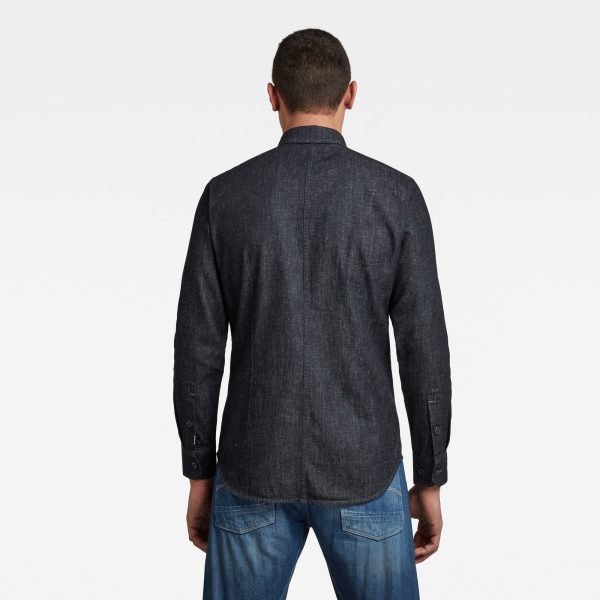 Ανδρικό Πουκάμισο G-Star RAW Zip Pocket Slim Shirt | Αυθεντικό