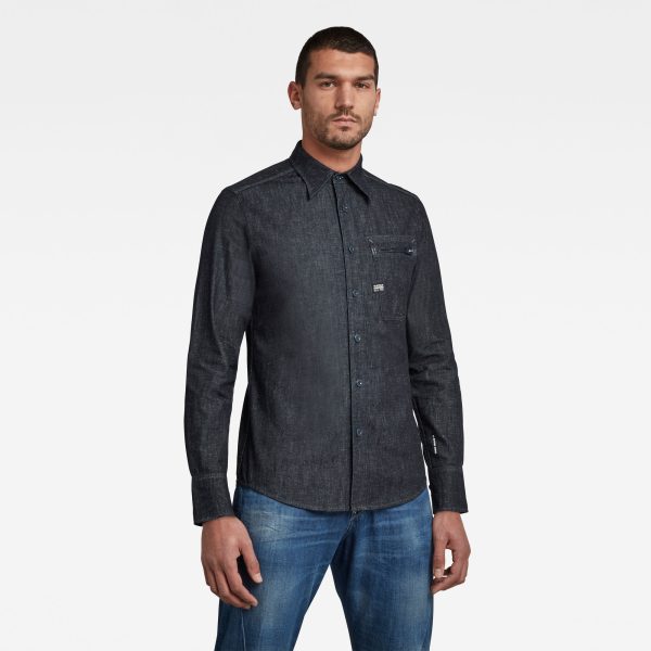 Ανδρικό παντελόνι G-Star Zip Pocket Slim Shirt Αυθεντικό