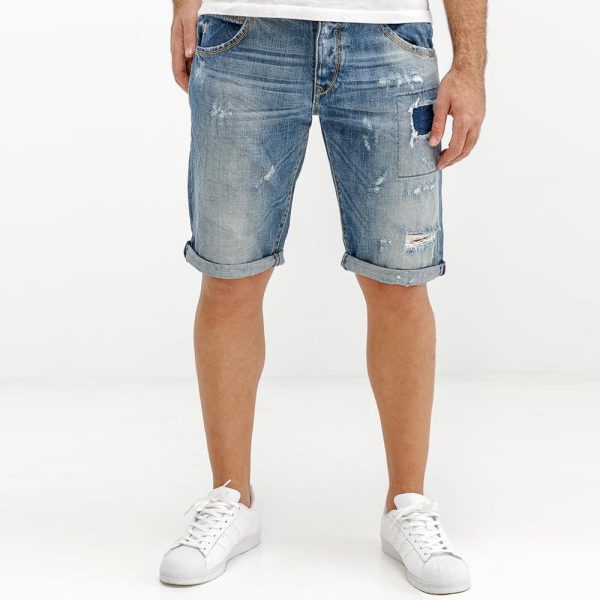 EDWARD JEANS - Ανδρική jean βερμούδα EDWARD JEANS NYLE μπλε EDWARD JEANS - Ανδρική jean βερμούδα EDWARD JEANS NYLE μπλε