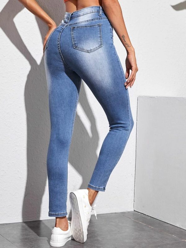 Γυναικείο Ψηλόμεσο skinny τζιν