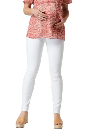 Λευκό παντελόνι εγκυμοσύνης Noppies