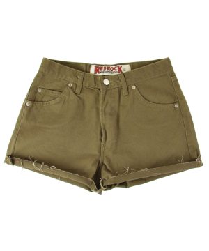 Γυναικείο ψηλόμεσο Vintage σορτς Red Rock καφέ Γυναικείο ψηλόμεσο Vintage σορτς Red Rock καφέ