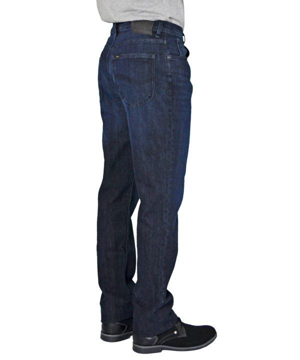 Ανδρικό τζιν Lee Brooklyn Straight blue black