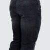 Ανδρικό μαύρο τζιν παντελόνι ελαφρύ ξέβαμμα Trial EthanA 4