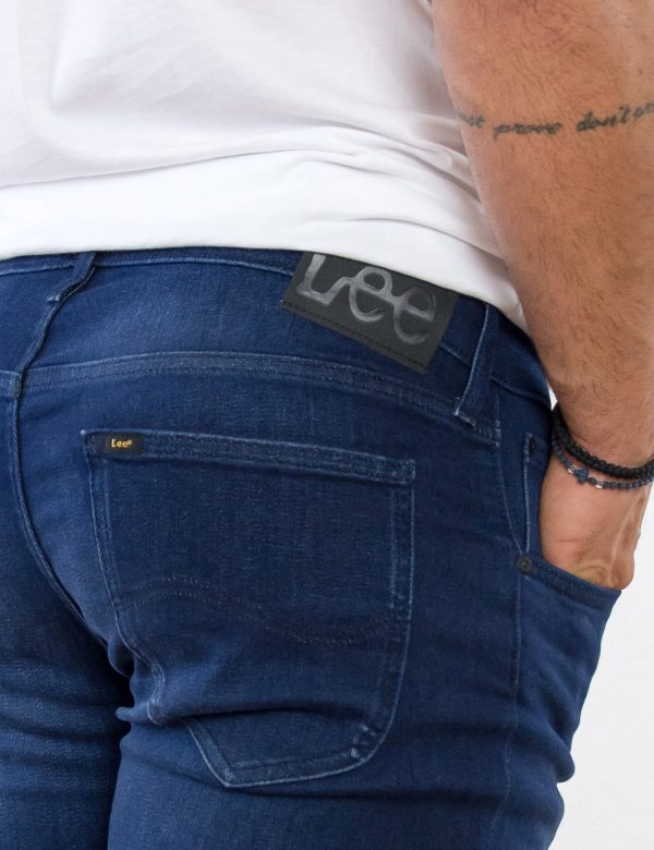 Ανδρικό μπλε σκούρο τζιν παντελόνι Lee Daren Zip Fly
