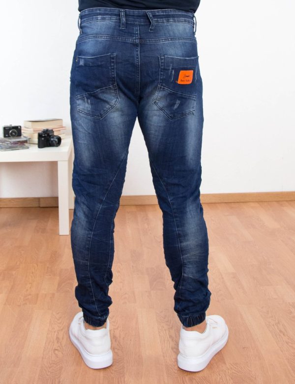 Ben Tailor Jean Morris ανδρικό μπλε τζιν με φθορές