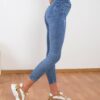 Γυναικεό μπλε τζιν παντελόνι με φθορές 4