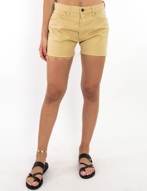 Γυναικείο ψηλόμεσο Vintage σορτς Levis ώχρα Γυναικείο ψηλόμεσο Vintage σορτς Levis ώχρα