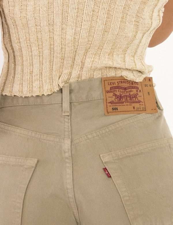 Γυναικείο Vintage σορτς Levis μπεζ