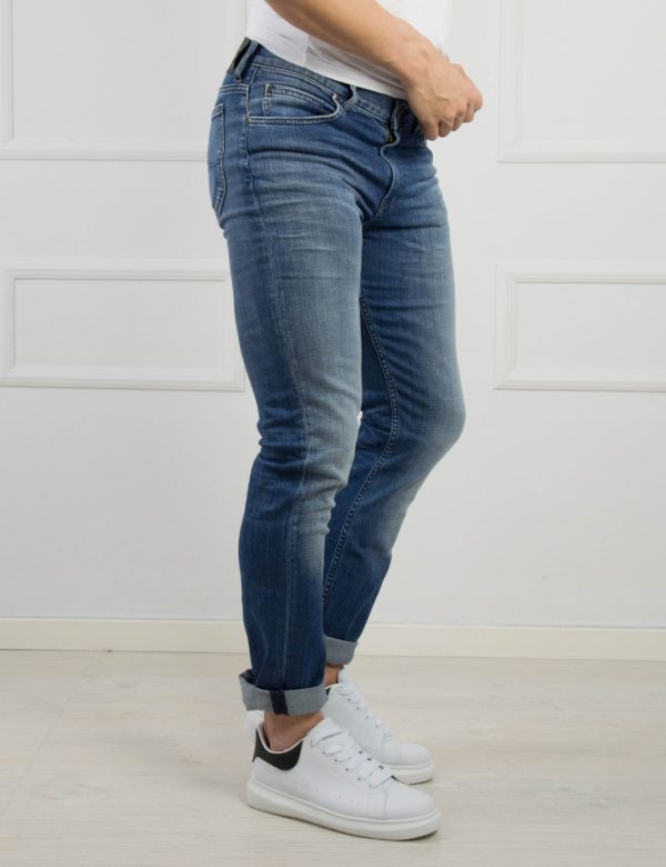 Ανδρικό μπλε τζιν Rider με ξέβαμμα