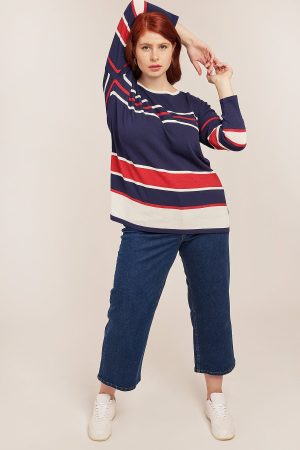 Cropped Denim Παντελόνα Cropped Denim Παντελόνα