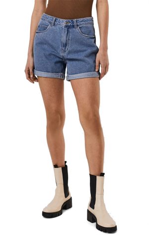 SHORTS VERO MODA VMNINETEEN HR LOOSE SHORTS LIGHT BLUE VERO MODA
