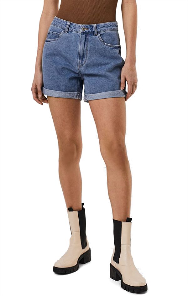 SHORTS VERO MODA VMNINETEEN HR LOOSE SHORTS LIGHT BLUE VERO MODA