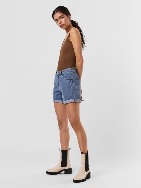 SHORTS VERO MODA VMNINETEEN HR LOOSE SHORTS LIGHT BLUE VERO MODA