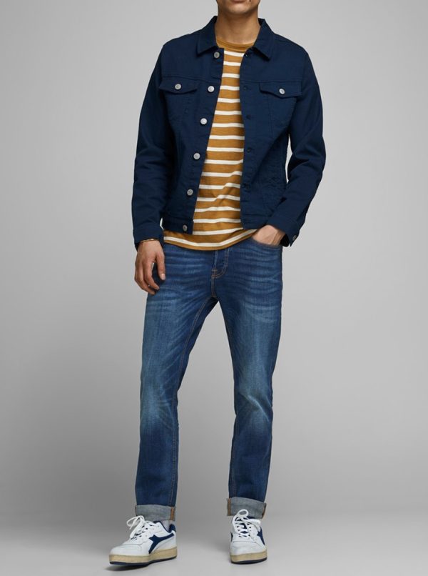 ΤΖΙΝ JACK & JONES JJITIM JJORIGINAL AM 782 50SPS BLUE JACK&JONES