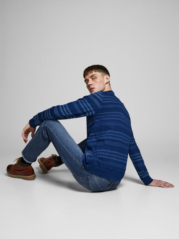 ΤΖΙΝ JACK & JONES REG. JJIMIKE JJORIGINAL AM 814 BLUE JACK&JONES