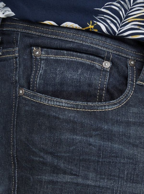 ΑΝΔΡΙΚΟ ΤΖΙΝ PLUS CLARK ORIGINAL JOS 318 DARK BLUE JACK&JONES