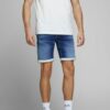 ΤΖΙΝ SHORTS JJIRICK JJICON GE 006 I.K BLUE DENIM JACK&JONES 4