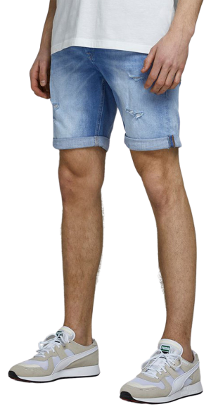 ΤΖΙΝ ΒΕΡΜΟΥΔΑ JACK&JONES JJIRICK JJORIGINAL AGI 022 BLUE DENIM JACK&JONES