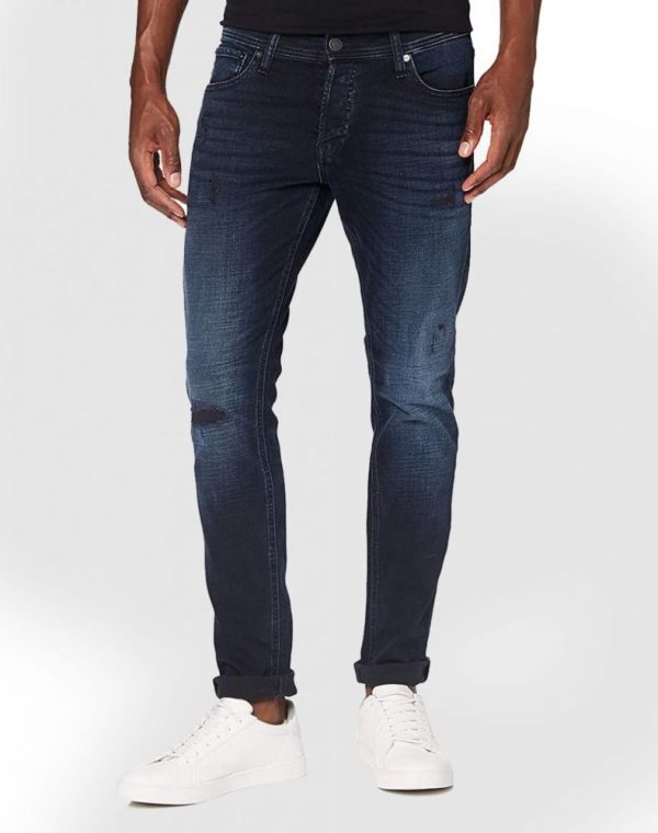 ΤΖΙΝ JACK & JONES SLIM JJIGLENN JJORIGINAL DARK BLUE JACK&JONES