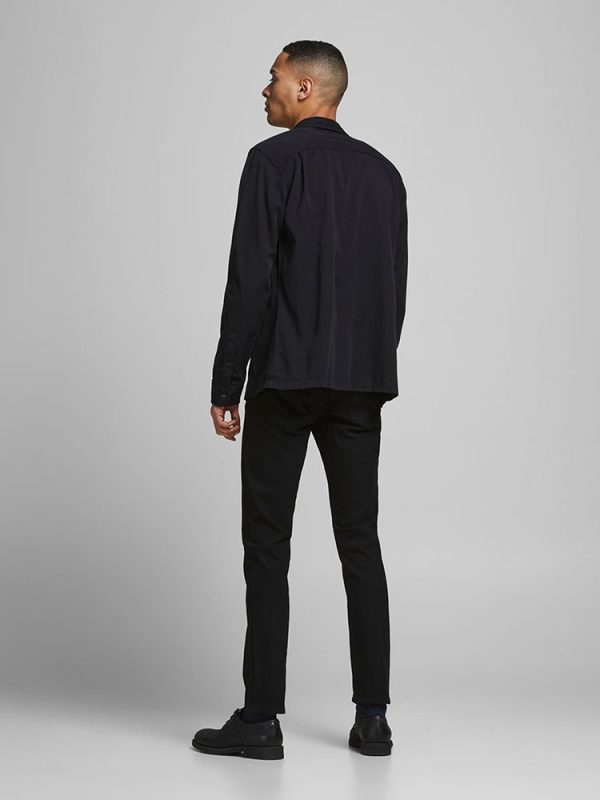 ΤΖΙΝ JACK & JONES JJIGLENN JJORIGINAL NA 029 BLACK JACK&JONES