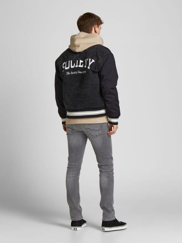 ΤΖΙΝ JACK & JONES JJIGLENN JJORIGINAL MF 039 GREY JACK&JONES