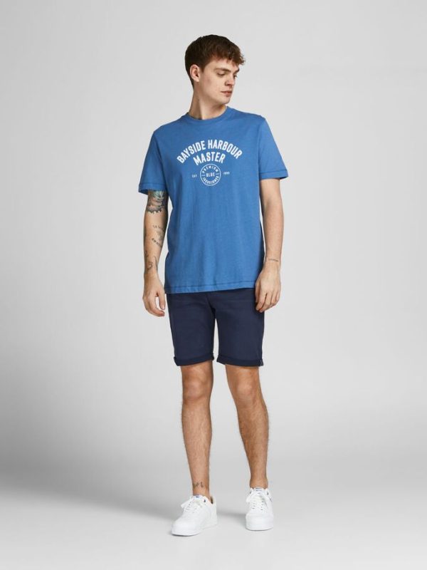 ΒΕΡΜΟΥΔΑ JACK & JONES JPSTRICK JJICON SHORTS AMA NAVY BLAZER JACK&JONES