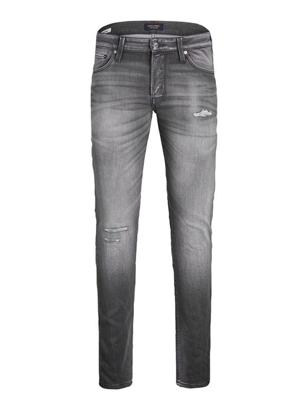 ΤΖΙΝ JACK & JONES SLIM JJIGLENN JJICON GE 376 I.K GREY DENIM JACK&JONES