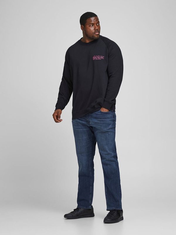 ΤΖΙΝ JACK & JONES JJIGLENN JJORIGINAL AM 812 NOOS PS BLUE DENIM (ΜΕΓΑΛΑ ΜΕΓΕΘΗ) JACK&JONES