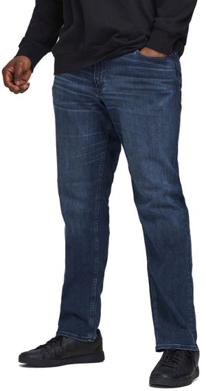 ΤΖΙΝ JACK & JONES JJIGLENN JJORIGINAL AM 812 NOOS PS BLUE DENIM (ΜΕΓΑΛΑ ΜΕΓΕΘΗ) JACK&JONES
