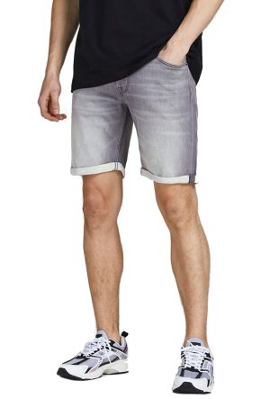 ΤΖΙΝ ΒΕΡΜΟΥΔΑ JJIRICK JJICON SHORTS GE 206 ΓΚΡΙ JACK&JONES